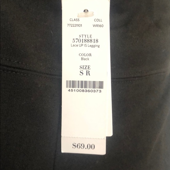 Crazy cute black leggings with leg detail - Picture 6 of 8